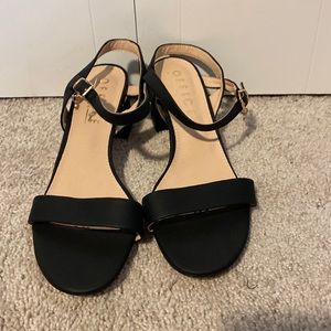 ASOS Black Strappy Block Heel Size 42 (US11)